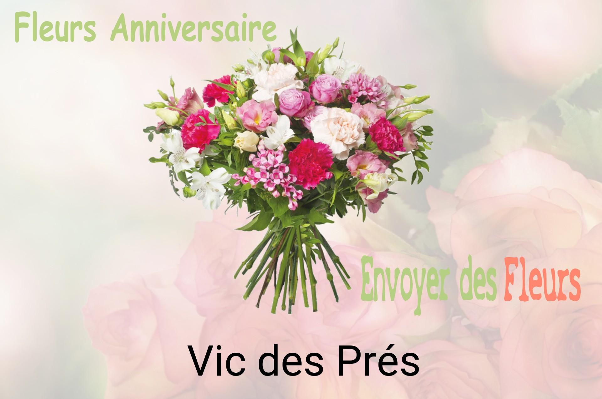 Bouquet de fleurs d’anniversaire livré à Vic-des-Prés